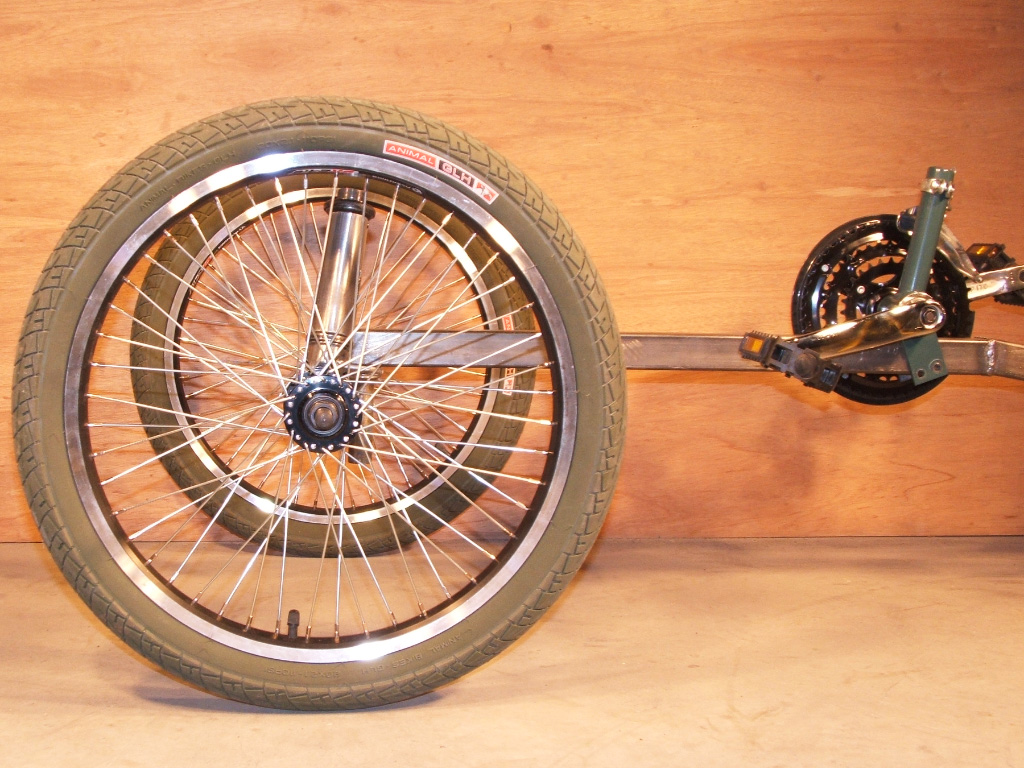 StreetFighter QuadCycle - rake and trail